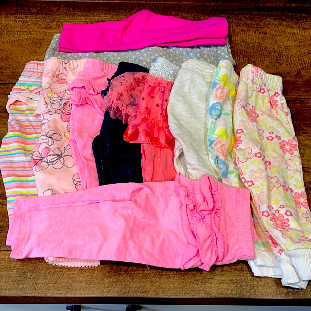6-9 month girls pants